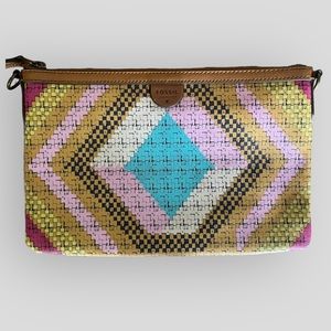 Fossil  colorful Wristlet